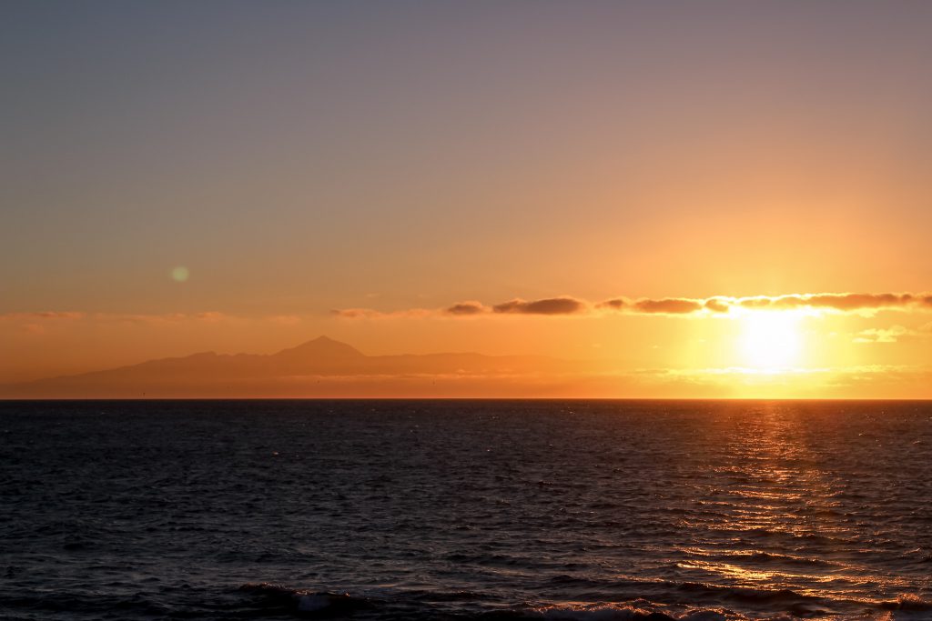 Sunset in Agaete - Piscinas Naturales in Agaete