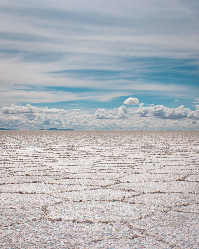 Salt flats of Uyuni