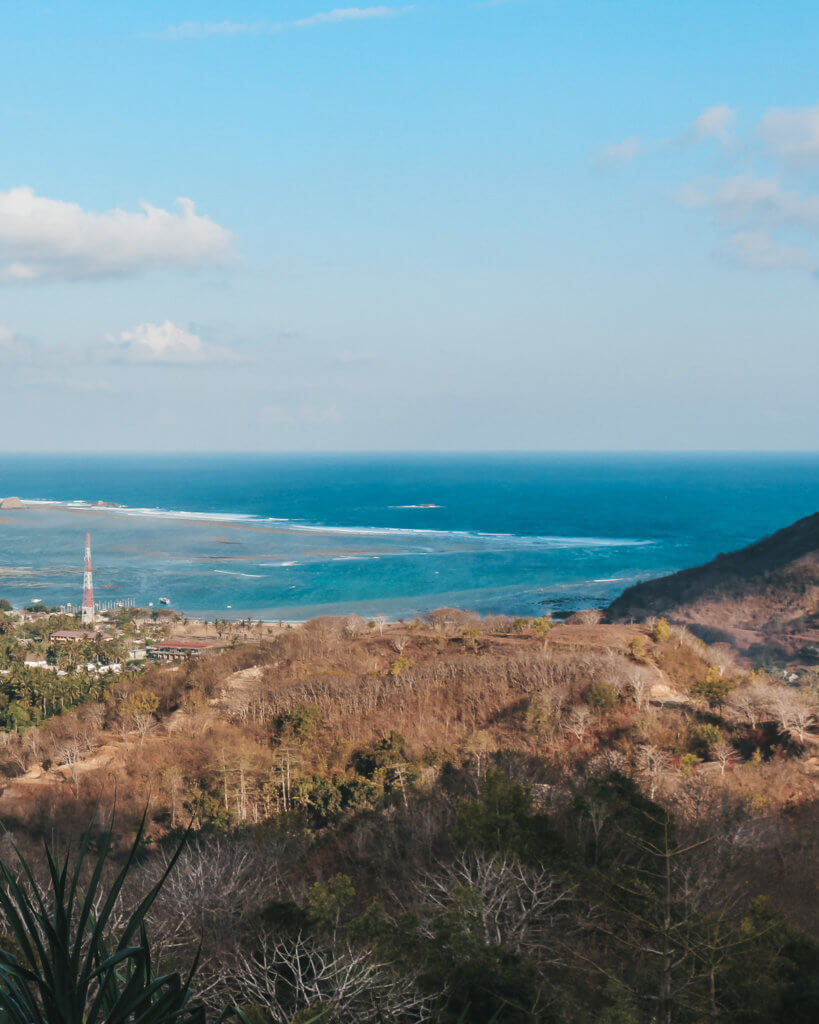 Viewpoint in Kuta, Lombok