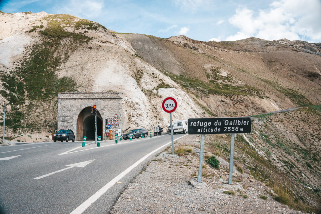 Col du Galibier tunnel