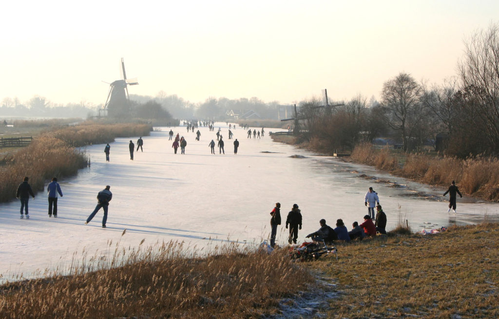 Ice skating Netherlands