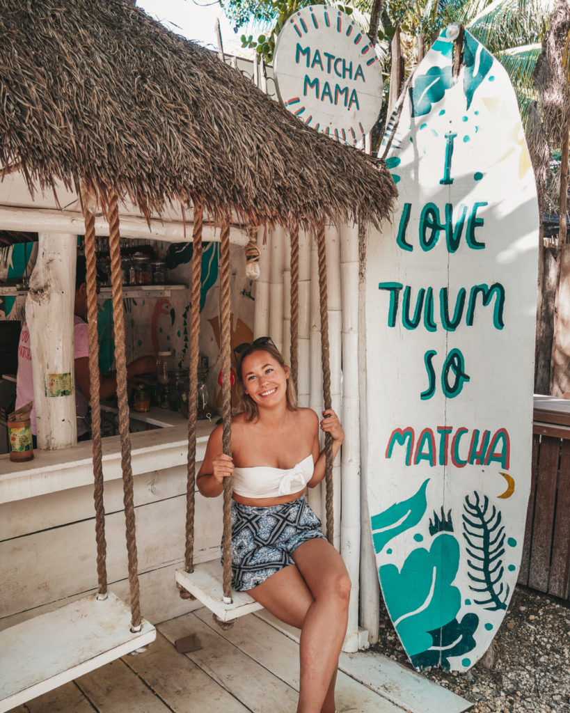 Matcha Mama - Tulum Instagram Spots