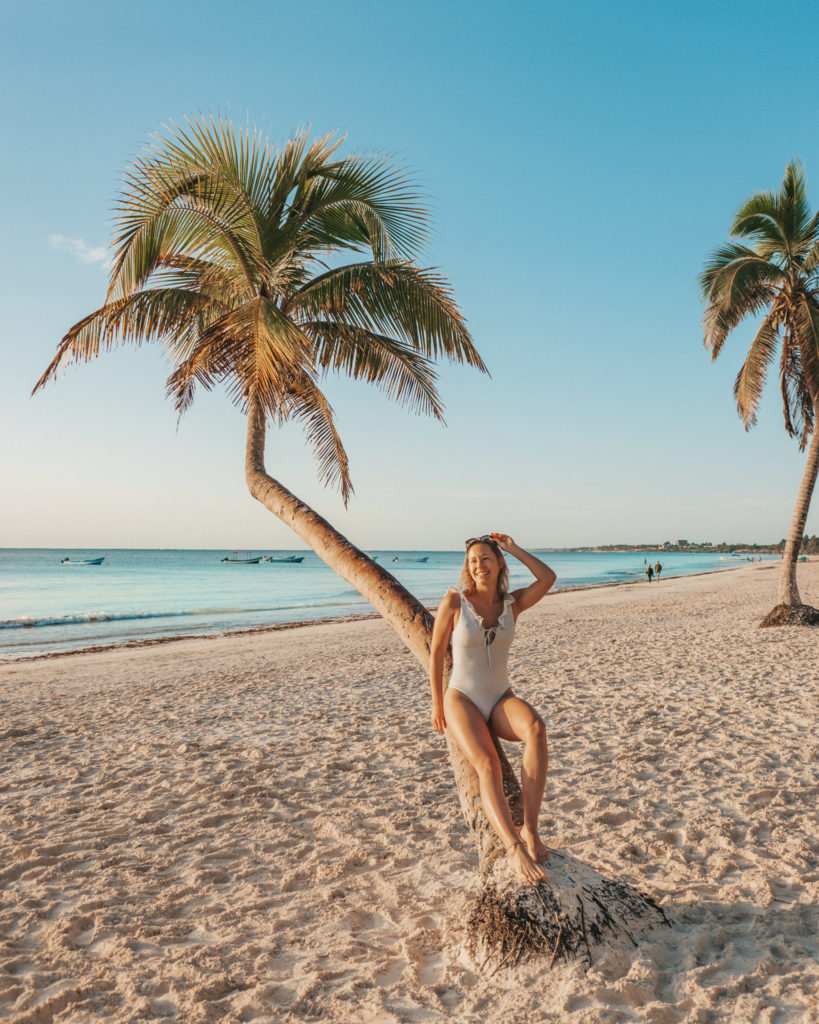 Palm Tree Playa Paraiso, Tulum Instagram Spots