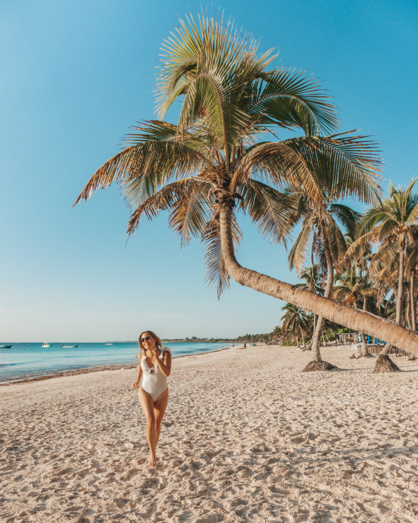 Palm Tree Playa Paraiso, Tulum Instagram Spots