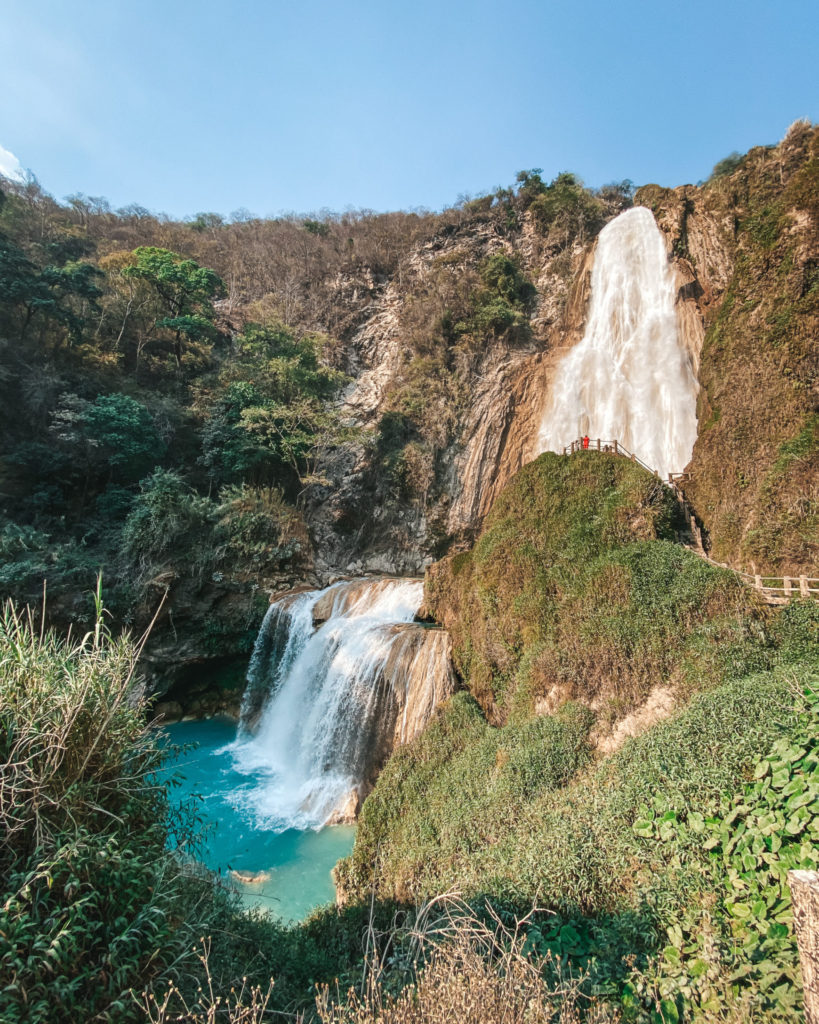 Waterfall El Chiflon, Velo da la Novia